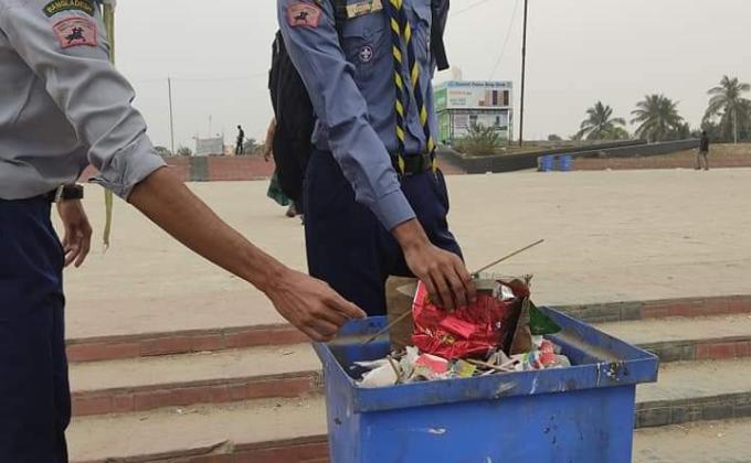 Plastic tide turners badge challenge (Champion) 