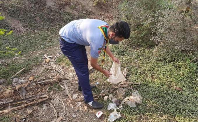 "প্লাস্টিক টাইড টার্নার চেলেঞ্জ ব্যাজ"-চ্যাম্পিয়ান পর্যায়,সমাজ সেবা ও সমাজ উন্নয়ন 