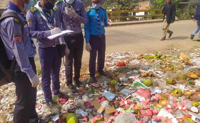 Estimate plastic waste
