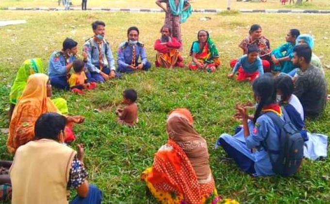 "প্লাস্টিক টাইড টার্নার ব্যাজ চ্যালেঞ্জ"প্রারম্ভিক পর্যায়
