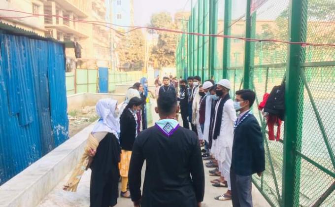 25 December 2020 troop and crew meeting. It was the last meeting this year.
