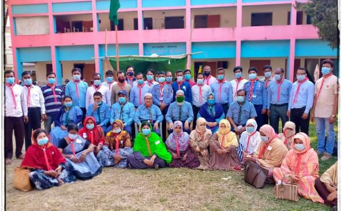 ঝিনাইদহ জেলা স্কাউটস ভবনে অনুষ্ঠিত ৪০৮ তম কাব স্কাউট ইউনিট লিডার বেসিক কোর্সে অংশগ্রহণ 