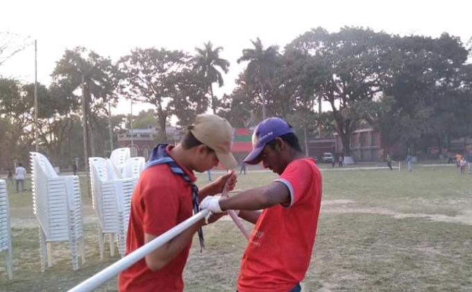 ৬ষ্ঠ উপজেলা স্কাউটস সমাবেশ ২০২০ । বাংলাদেশ স্কাউটস, ময়মনসিংহ সদর ।