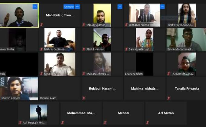 ১২ জুন ২০২০ইং ঈদের পর প্রথম ভারচুয়াল ট্রুপ ও ক্রু মিটিং এবং ঈদপূর্ণ মিলনি। 
