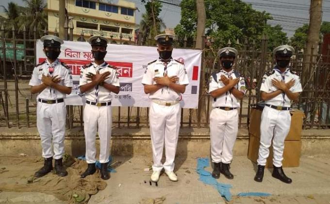 মাস্ক বিতরণ ২০২১।