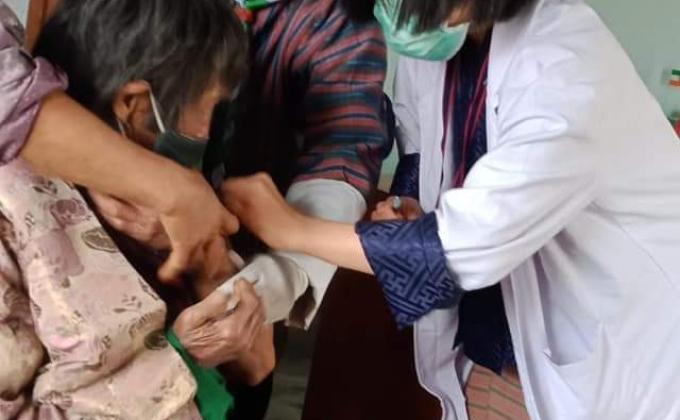 Bhutan Scout volunteers For Nationwide Covid-19 Vaccination.