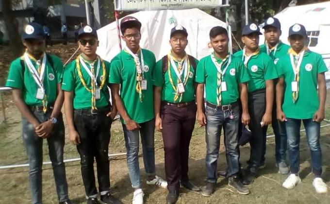 ১০ম বাংলাদেশ ও তৃতীয় সানসো স্কাউট জাম্বুরি ২০১৯ 