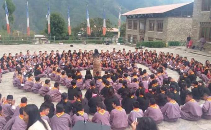 Scout closing ceremony