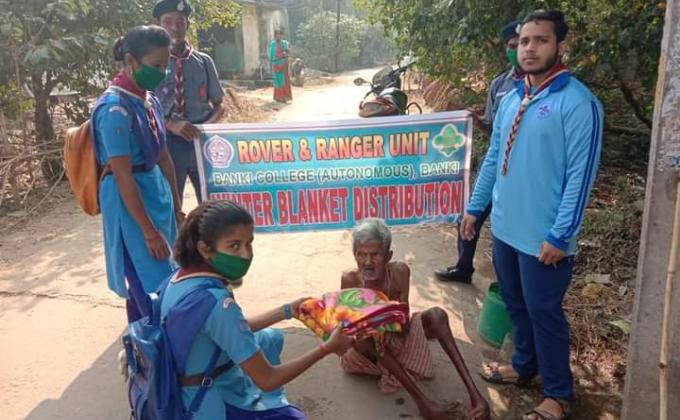 Winter Blanket distribution