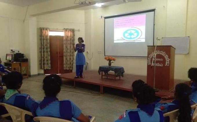 "PLASTIC WASTE MANAGEMENT WARRIORS: Champion  Level : Tide Turner's Plastic Challenge Badge (OFFLINE)  :BSG KARNATAKA _District Association Udupi. India. "