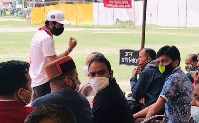  15 अप्रैल 2021 हिमाचल दिवस  के अवसर  पर  स्नोलैंड स्काउट एंड गाइड ओपन ग्रुप   ने  दी  अपनी सेवाएं 