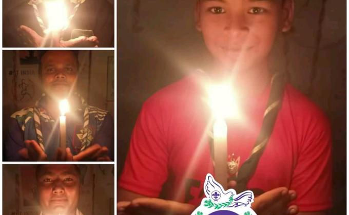 CANDLE FOR PEACE by ECR/DHANBAD