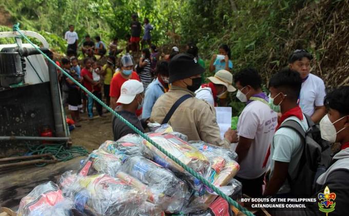 Gift Giving and Relief Ops. as Yuletide Season Arrives