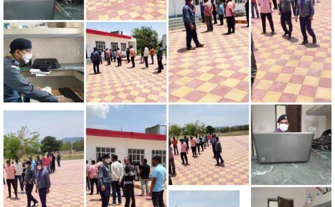 Service at Sampling Site