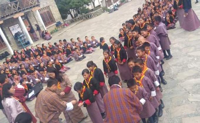 Closing Ceremony of Scouts