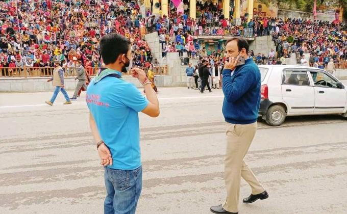 DAY 01 OF COVID 19 DUTY AND SERVICE IN INTERNATIONAL SHIVARATRI FESTIVAL