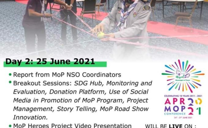 ASIA PACIFIC REGION MESSENGER OF PEACE CONFERENCE 2DAY