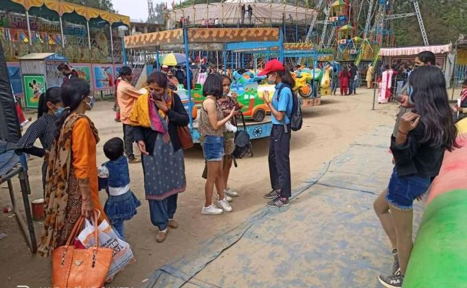 DAY 04 OF COVID DUTY AND SERVICE IN INTERNATIONAL SHIVRATRI FESTIVAL