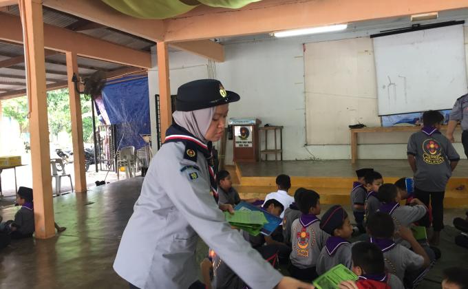 Perkhemahan Skim Lencana Pengakap kanak kanak peringkat negeri melaka 2017