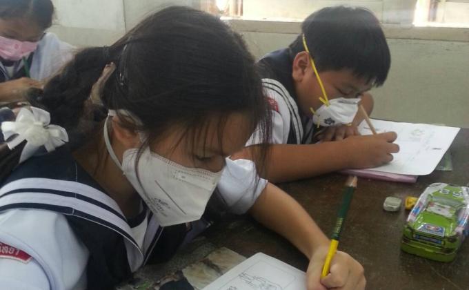 ระดมความคิดทำใบความรู้เรื่องการป้องกันPM2.5