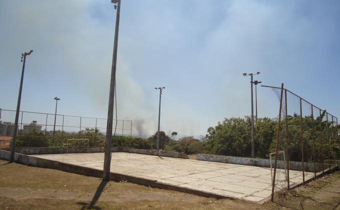 GRUPO ESCOTEIRO RUDYARD KIPLING REVITALIZA QUADRA DE ESPORTES NO SETOR PARQUE DAS LARANJEIRAS