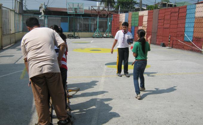 Scouts Facilitated Teachers' Teambuilding Activities