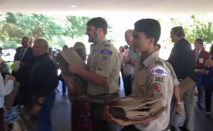 BSA North Florica Council - Troop 182 Jacksonville - Food Drive 2016
