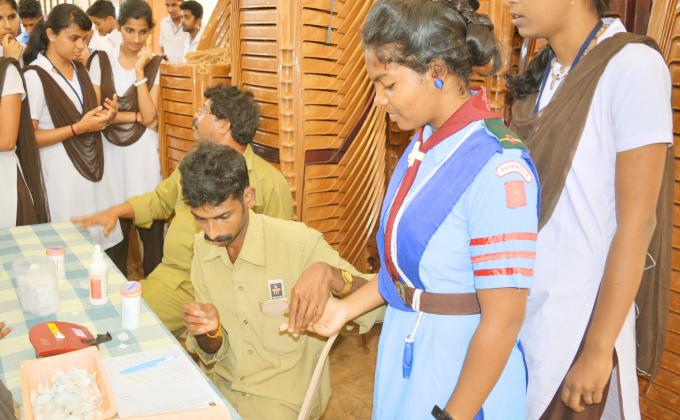 Blood donation camp 
