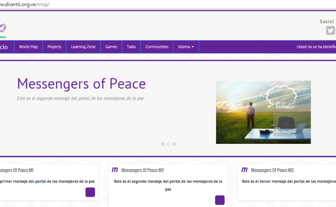Apoyo al Programa Mundial Mensajeros de la Paz (WOSM) – Área: e-Learning