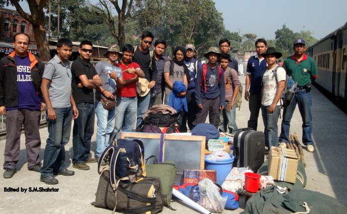 War against Poverty at Lalmonirhat by Crystal Open Scouts, Dhaka, Bangladesh