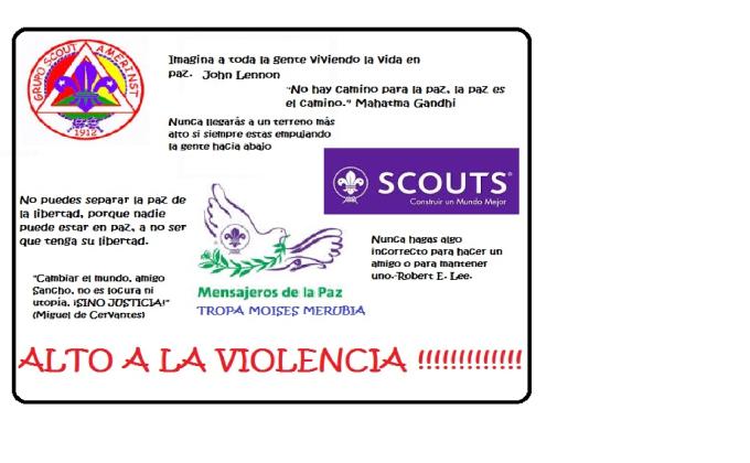 PARAR LA VIOLENCIA DEPENDE DE TI!!!!
