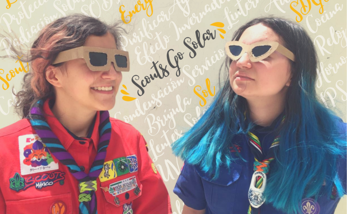 Scouts Go Solar en Casa