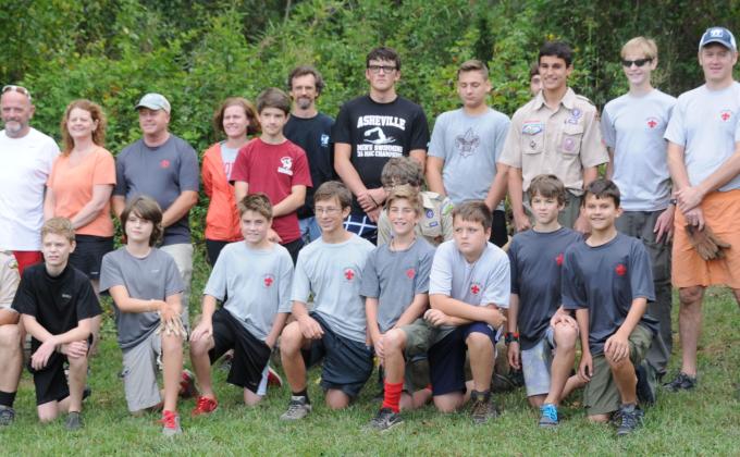 RiverLink + Troop 91 Hominy Creek clean-up
