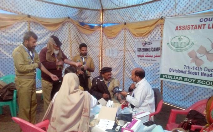 Health screening camp 