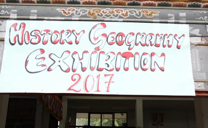 History Geography Exhibition in Tendruk Central School