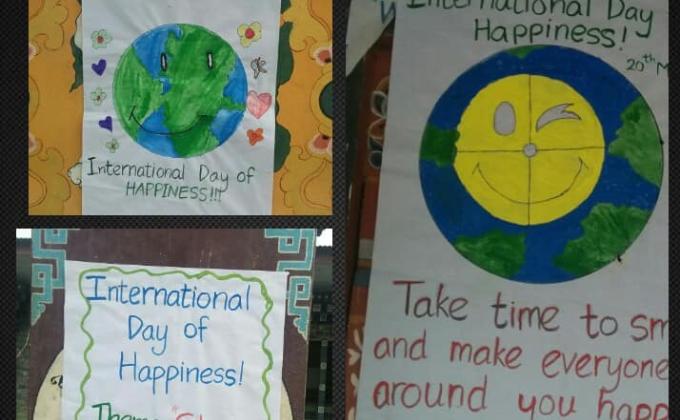 Observation of International Happiness day 