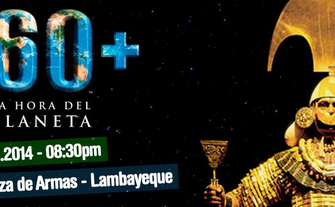 La Hora del Planeta 2014 - Lambayeque, Perú