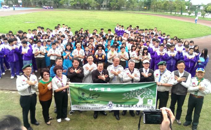 Harmony with Nature -- Month of Tree Planting for SCOUTS, New Taipei City