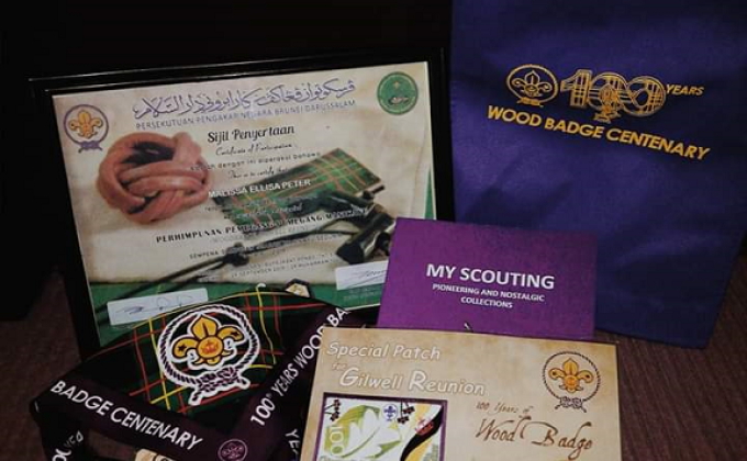 LIAISON OFFICER FOR GILWELL REUNION / WORLD BADGE CENTENARY (1919-2019) BRUNEI