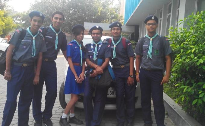 Rosa Scouts and Guides Group's participation in 56th JOTA and 17th JOTI