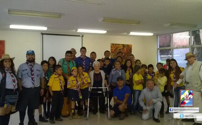 Visita al Asilo Nicolas Aguilar