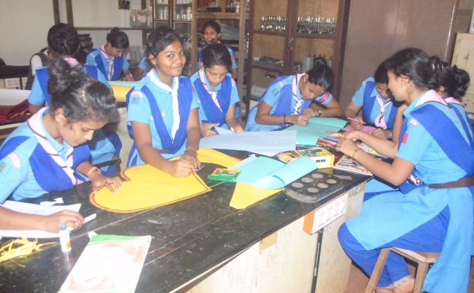 Greeting card competition held at our college..