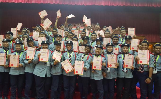 PERKHEMAHAN PENTARAFAN ANUGERAH BADEN POWELL PERINGKAT KEBANGSAAN 2015
