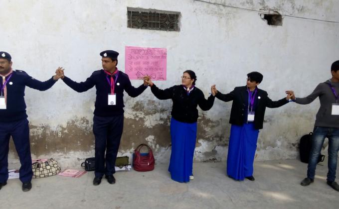 Participation in " Messengers Of Peace Local Coordinators Gathering" at Lucknow, Uttar Pradesh, India.