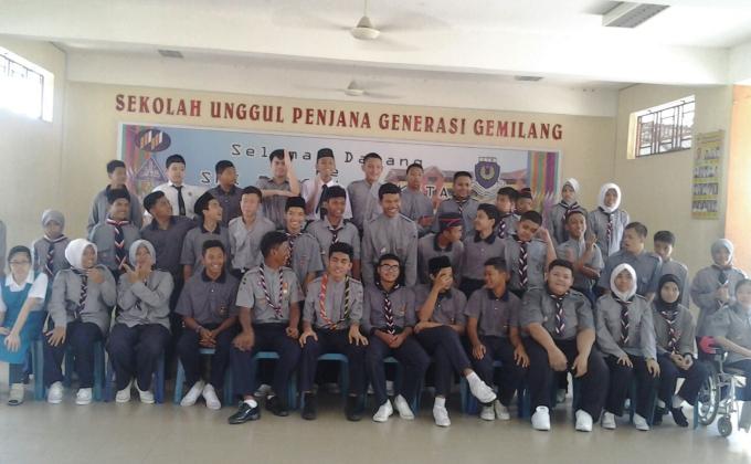 Mesyuarat Agong Pengakap Pendidikan Khas,  SMK Tengku Mahkota,  Muar,  Johor.