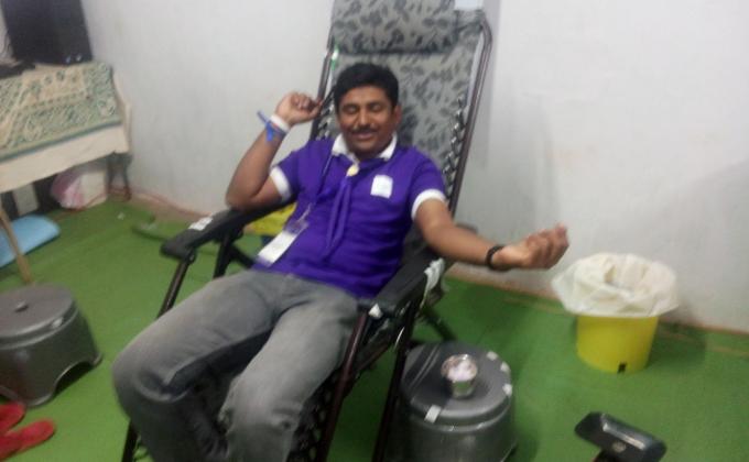 Donated blood 
