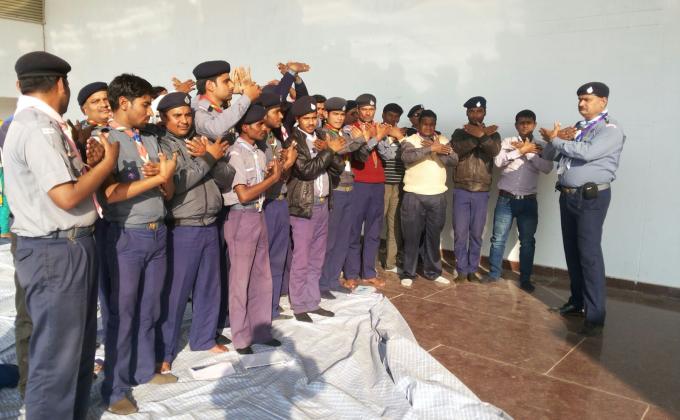बेसिक स्काउट मास्टर कोर्स मे MOP