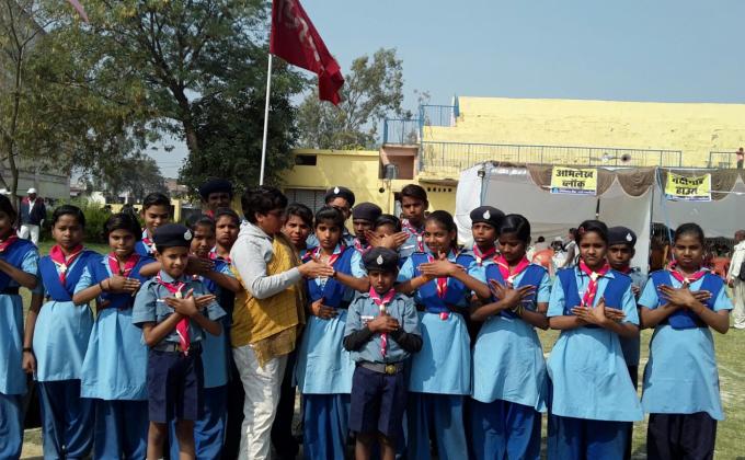 Children games competition