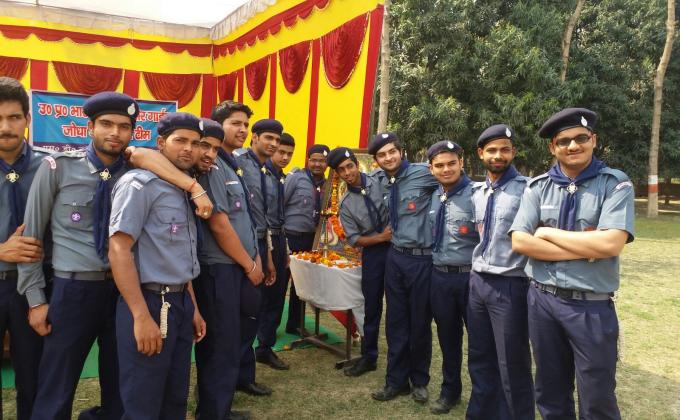 S.D. COLLEGE OF COMMERCE स्काउट गाईड (रोवर्स) की कैंप के दौरान की कुछ छायाप्रती........