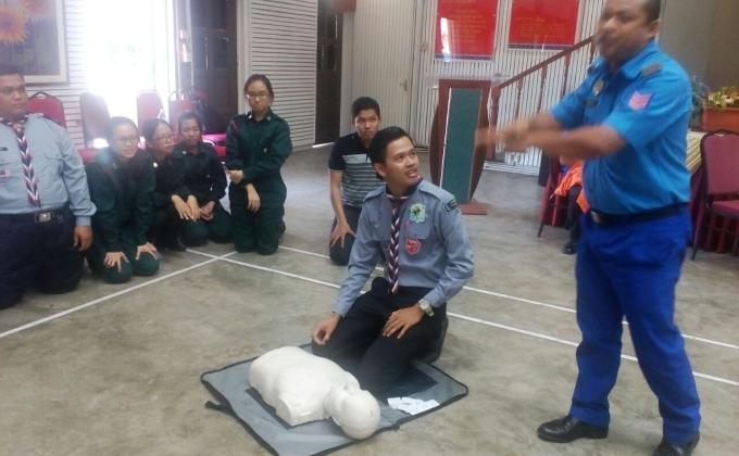 KURSUS ASAS PERTOLONGAN CEMAS DAN MENYELAMAT DI IPGKSAH